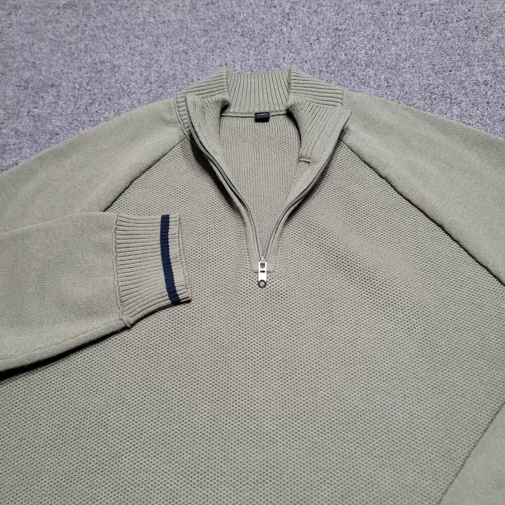 Public Rec Sweater Mens Extra Large Cypress Courtside Quarter Zip Knit Pullover